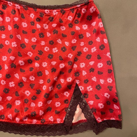 Anthropologie (Maeve) Maeve Lace-Trim Mini Slip Skirt - Picture 4 of 6